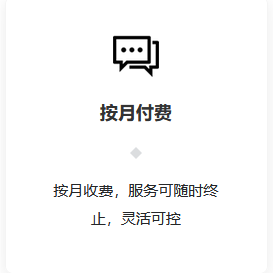 按月付费